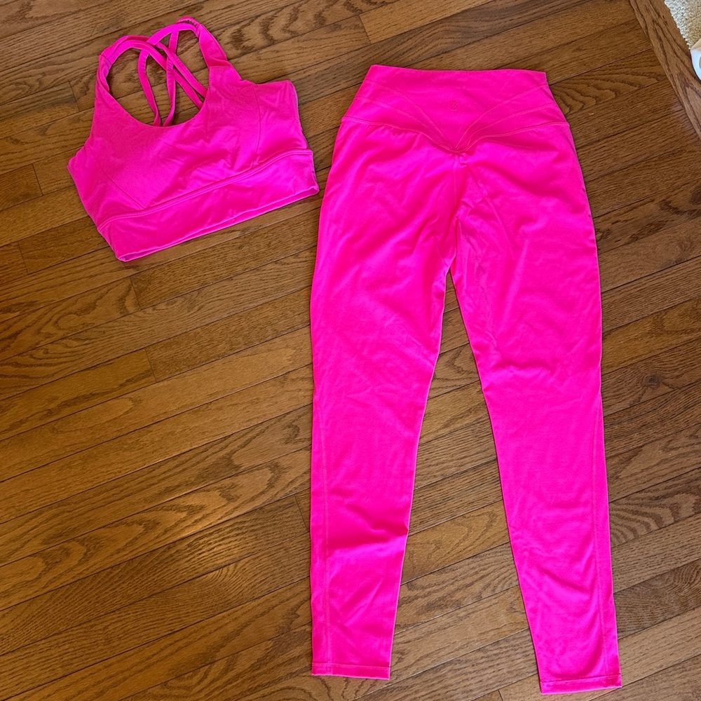 Buffbunny set - legacy legging, sports bra CANDY CRUSH